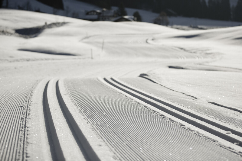 Aktivurlaub mit Langlauf im Winterurlaub im HUBERTUS Mountain Refugio