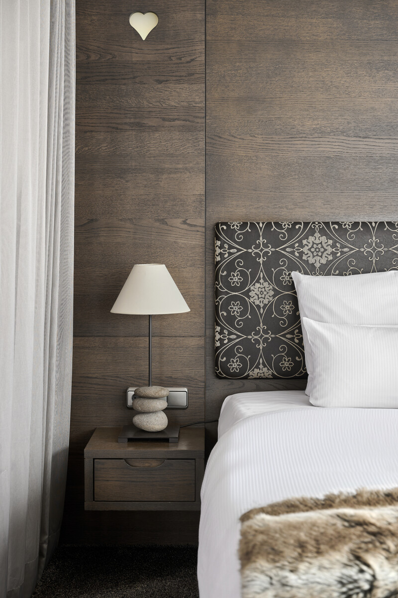Doppelzimmer in der Luxus-Suite Loggia