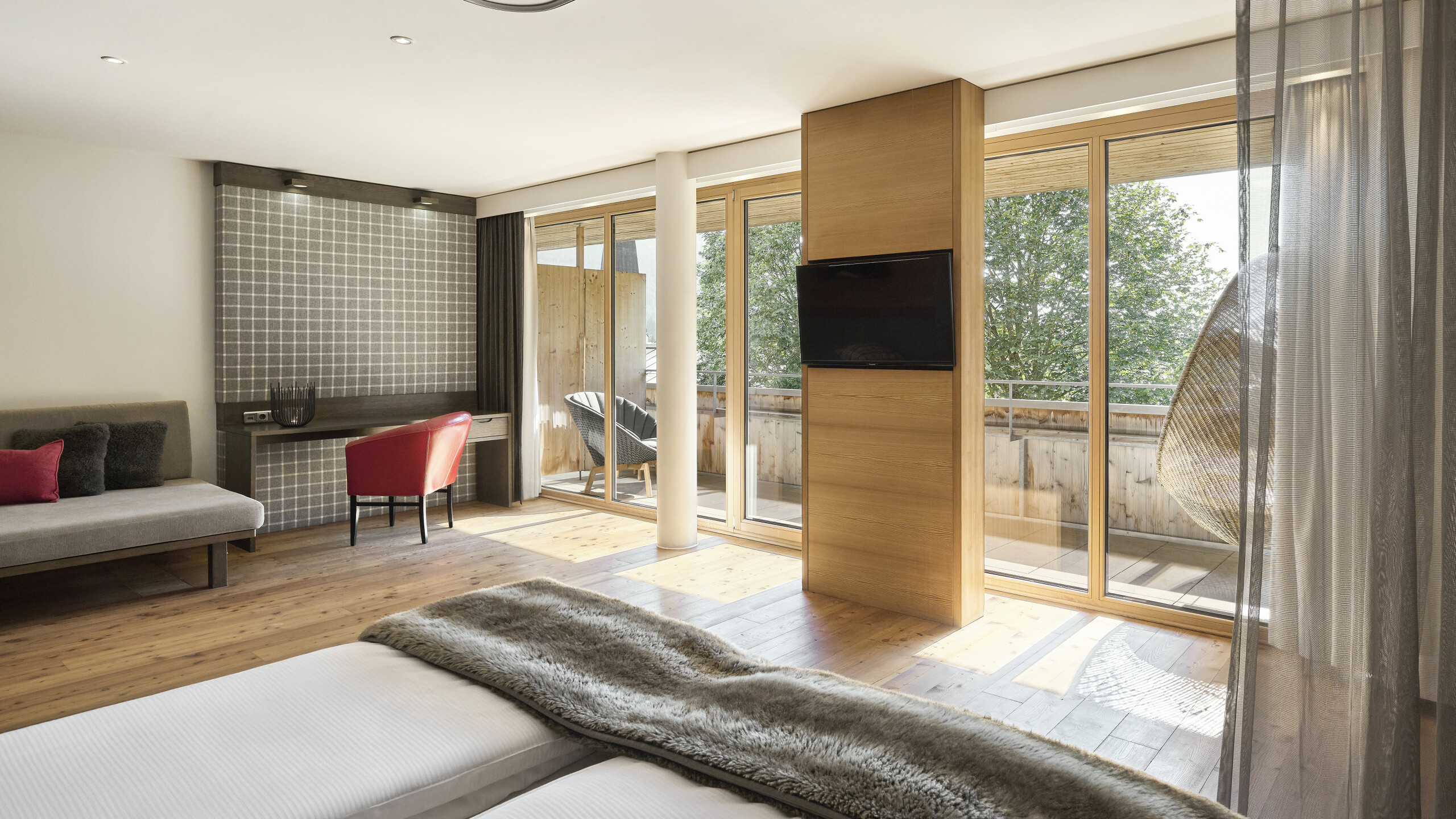 Suite im Luxushotel Allgäu