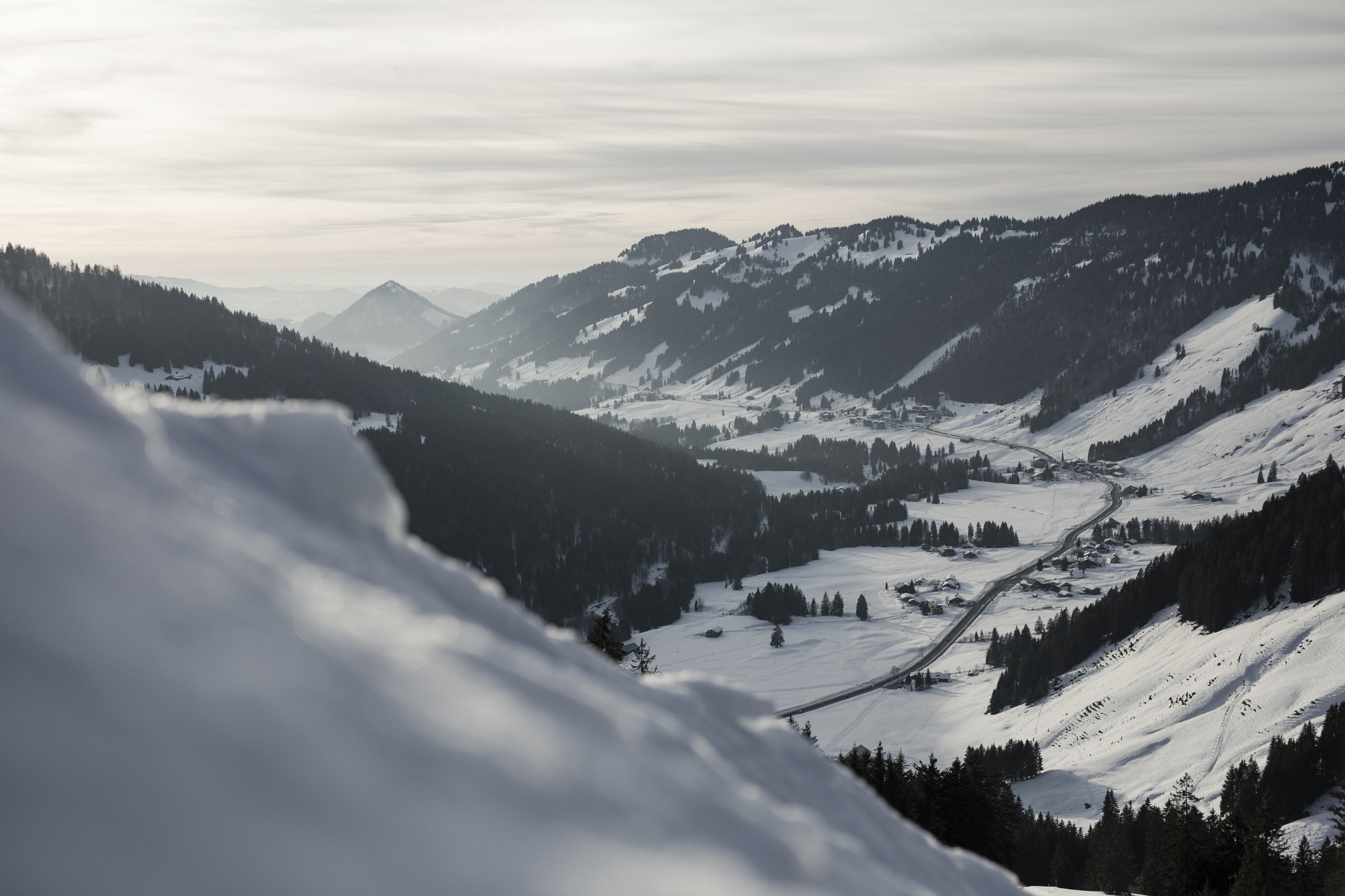 Winterauszeit im Balderschwanger Tal mit Skifahren und Langlaufen