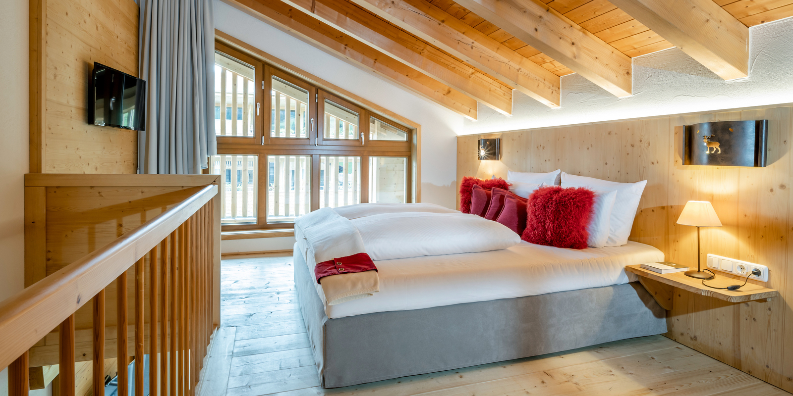 Suite im HUBERUTS Mountain Refugio für Luxusurlaub in Bayern