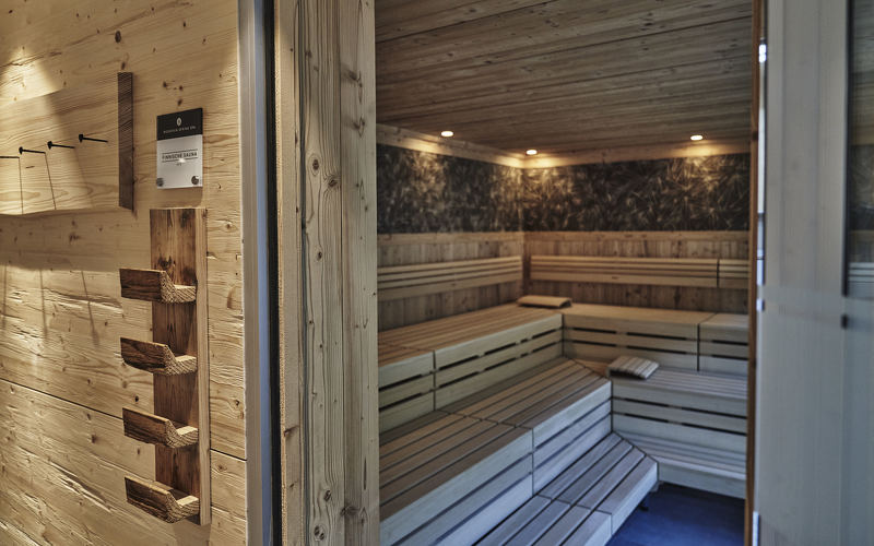 Neuer Wellnessbereich mit Sauna im Wellnesshotel HUBERTUS