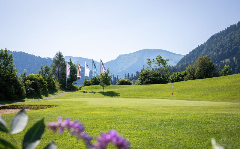 Golfen im Allgäu mit Wellness im Golf-Hotel HUBERTUS in Balderschwang