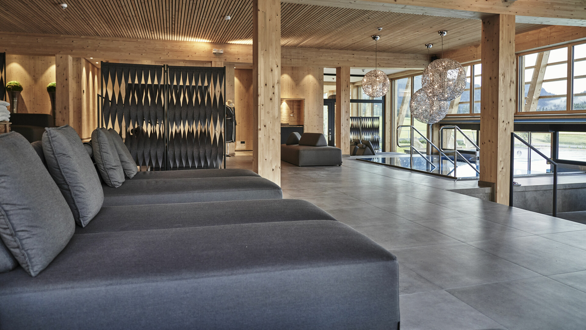 Erholungsurlaub im Allgäu im neuen Wellnessbereich Mountain Spring Spa