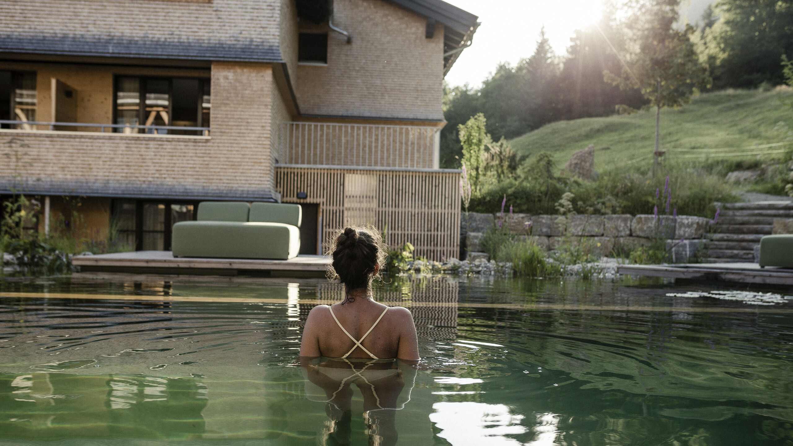 Wellness im NaturBadeSee im Allgäu Saisonale Angebote im Wellnesshotel HUBERTUS